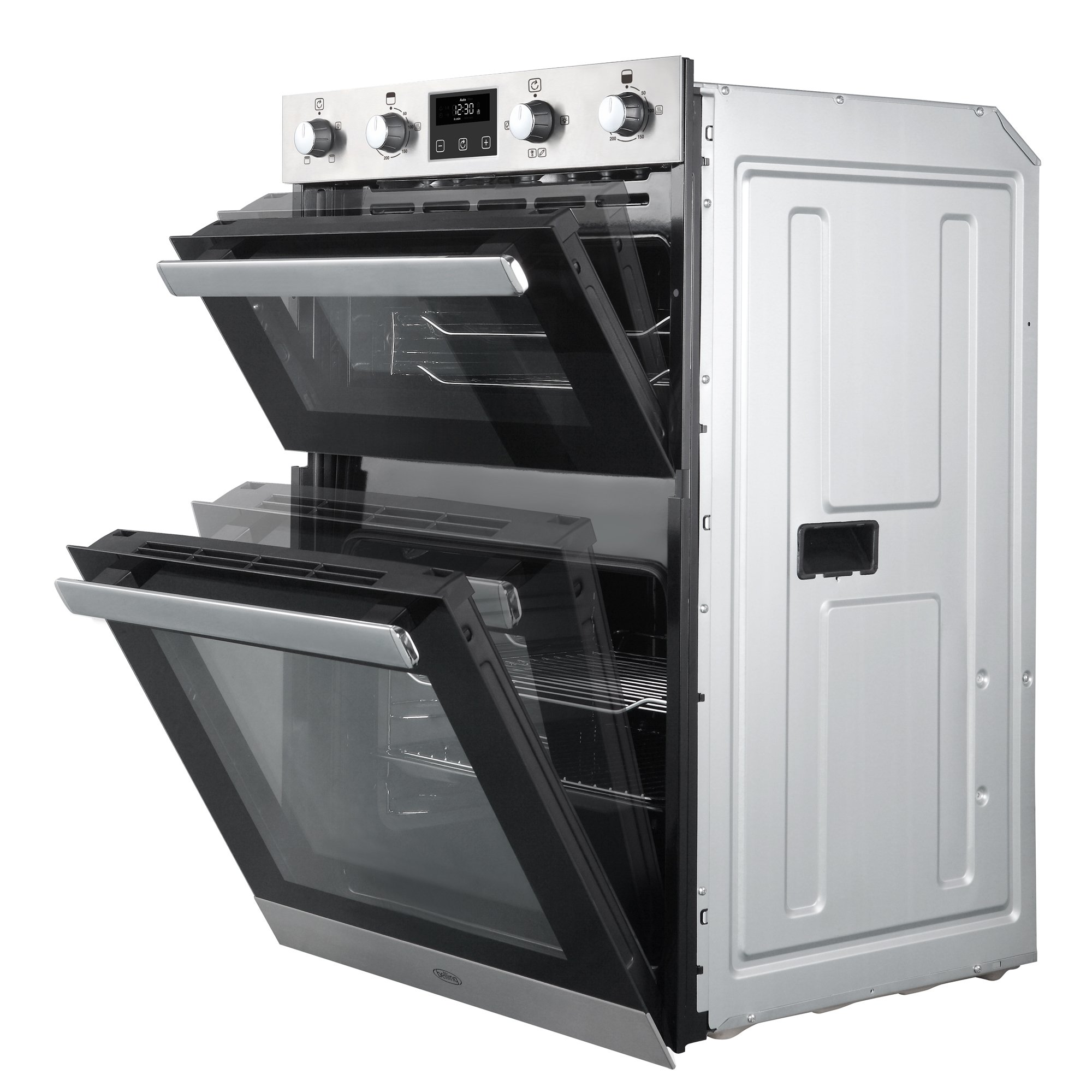 Belling double clearance oven bi903fpblk