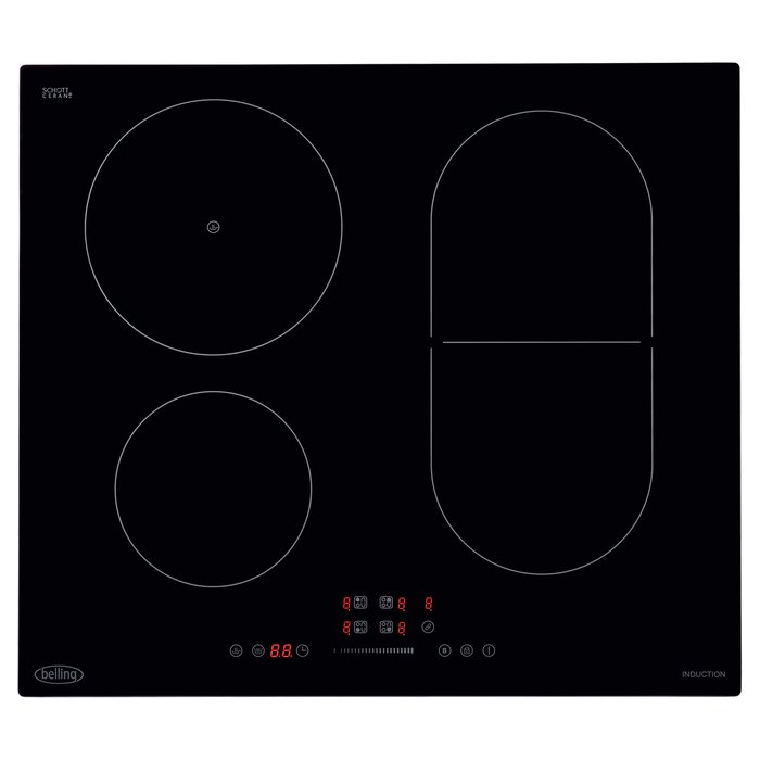 belling 5 ring induction hob